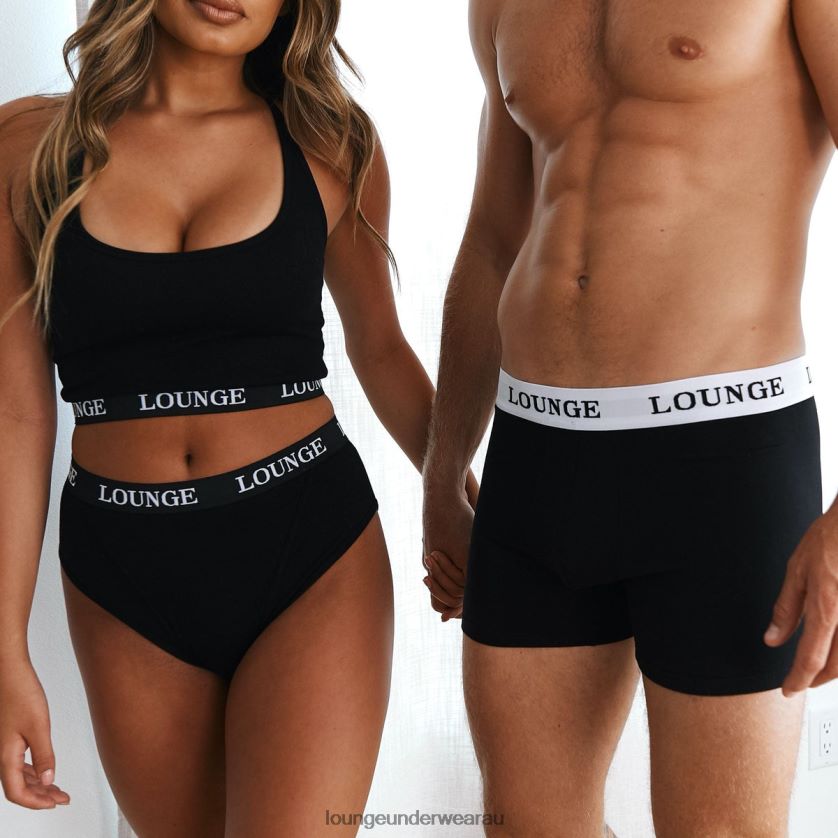 Boxers Three Pack Underwear Lounge Men Black 240R48442