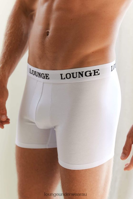 Boxers Three Pack Underwear Lounge Men White 240R48441