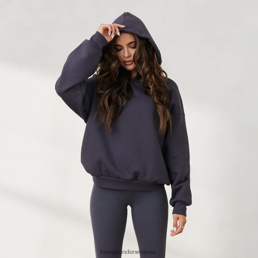 365 Oversized Hoodie Apparel Lounge Women Pebble 240R48869