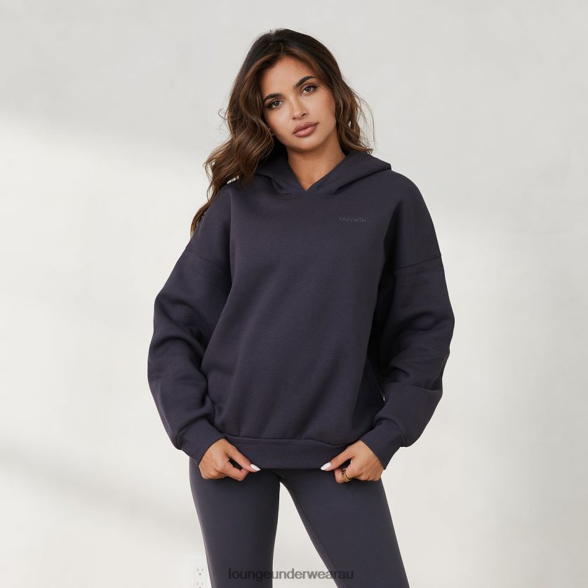 365 Oversized Hoodie Apparel Lounge Women Pebble 240R48869