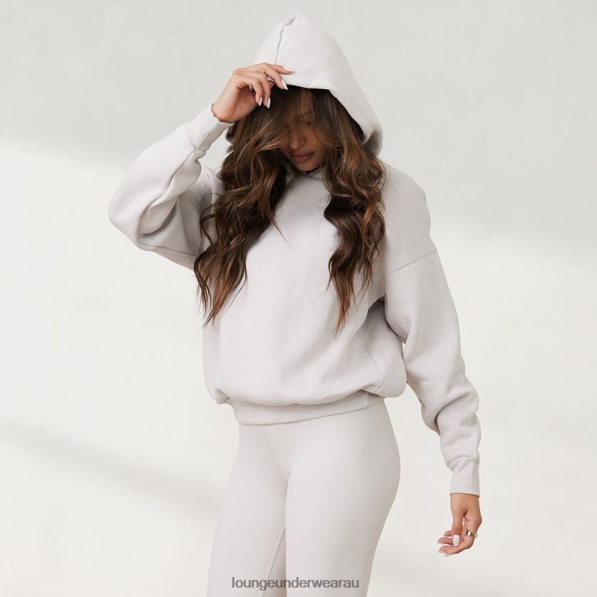 365 Oversized Hoodie Apparel Lounge Women Stone 240R48867