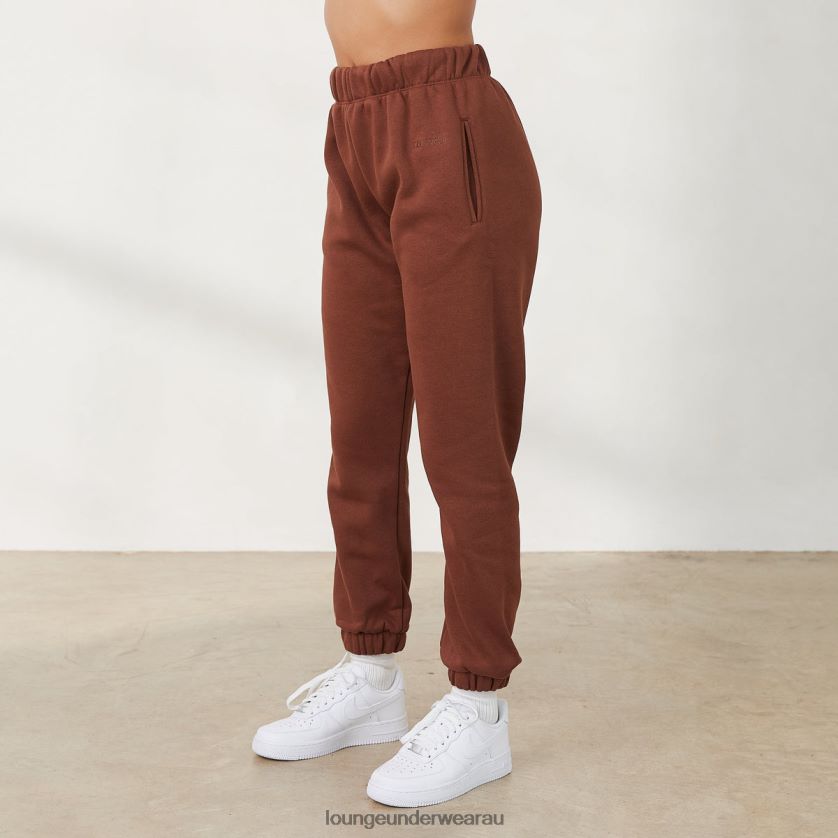 365 Joggers Apparel Lounge Women Chocolate 240R48906