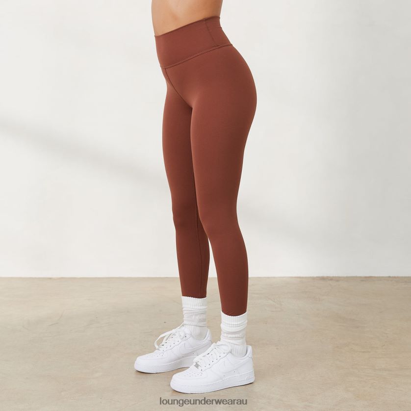 365 Second Skin Leggings Apparel Lounge Women Chocolate 240R48890