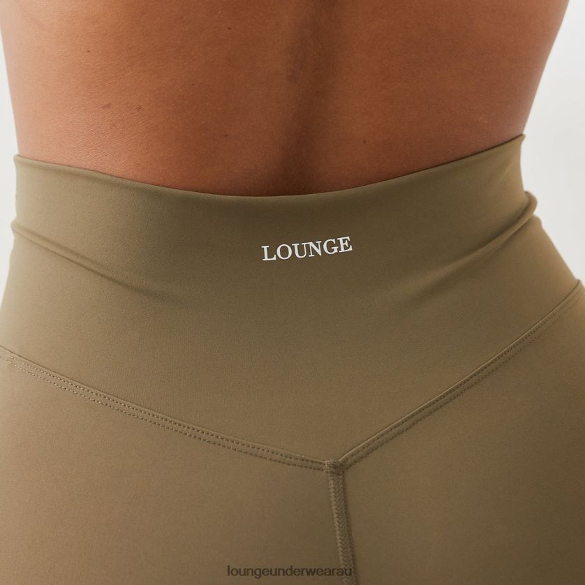 Essential Leggings Apparel Lounge Women Olive 240R48894