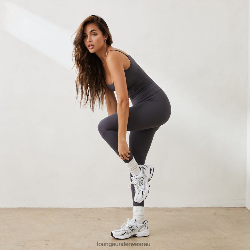 Essential Leggings Apparel Lounge Women Smoked Blue 240R48897