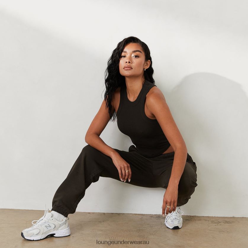 Oversized Joggers X Jess Hunt Apparel Lounge Women Washed Black 240R48802