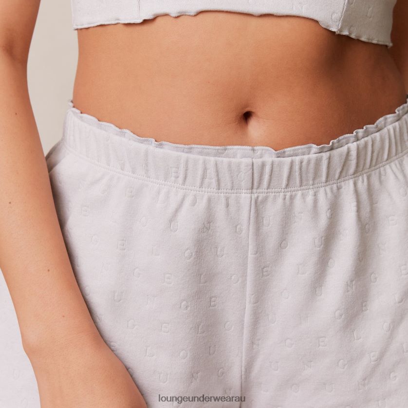 Ruffle Pajama Shorts Apparel Lounge Women Frost 240R48929