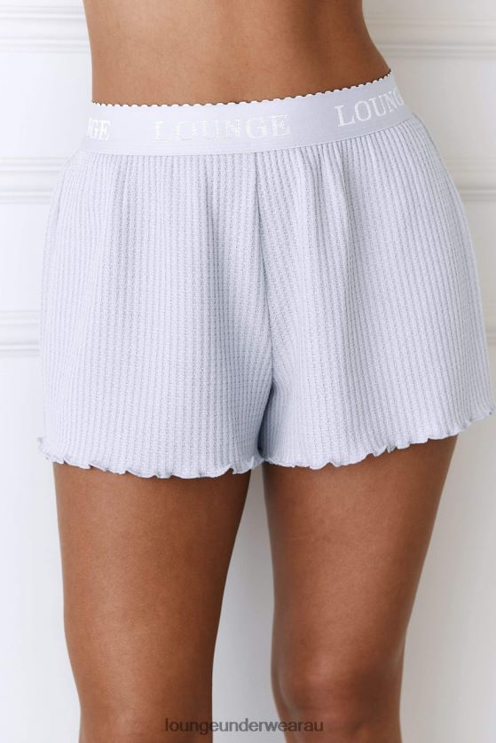 Soft Waffle Pajama Shorts Apparel Lounge Women Frost 240R48928
