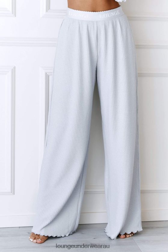 Soft Waffle Pajama Trousers Apparel Lounge Women Frost 240R48965