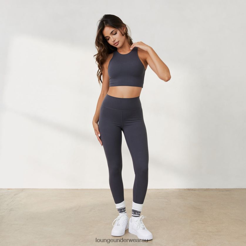 365 Second Skin Racerback Top Apparel Lounge Women Pebble 240R48852