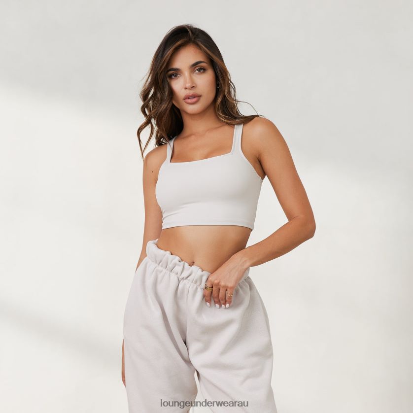 365 Second Skin Tank Top Apparel Lounge Women Stone 240R48856