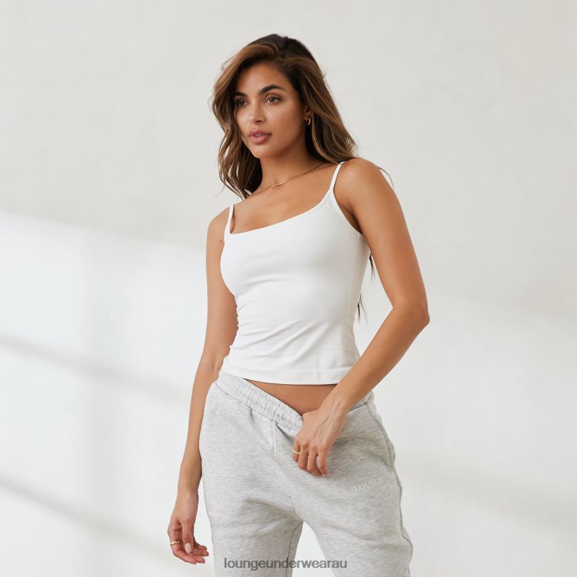 Essential Cami Top Apparel Lounge Women Off White 240R48822