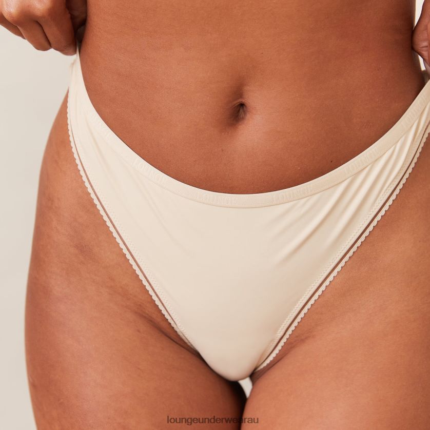 Comfort Push-Up T-shirt Bra & Thong Set Underwear Lounge Women Latte 240R48162