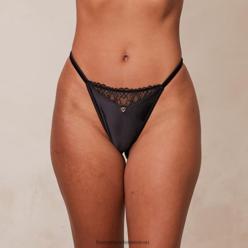 Admire G-string Underwear Lounge Women Black 240R48492