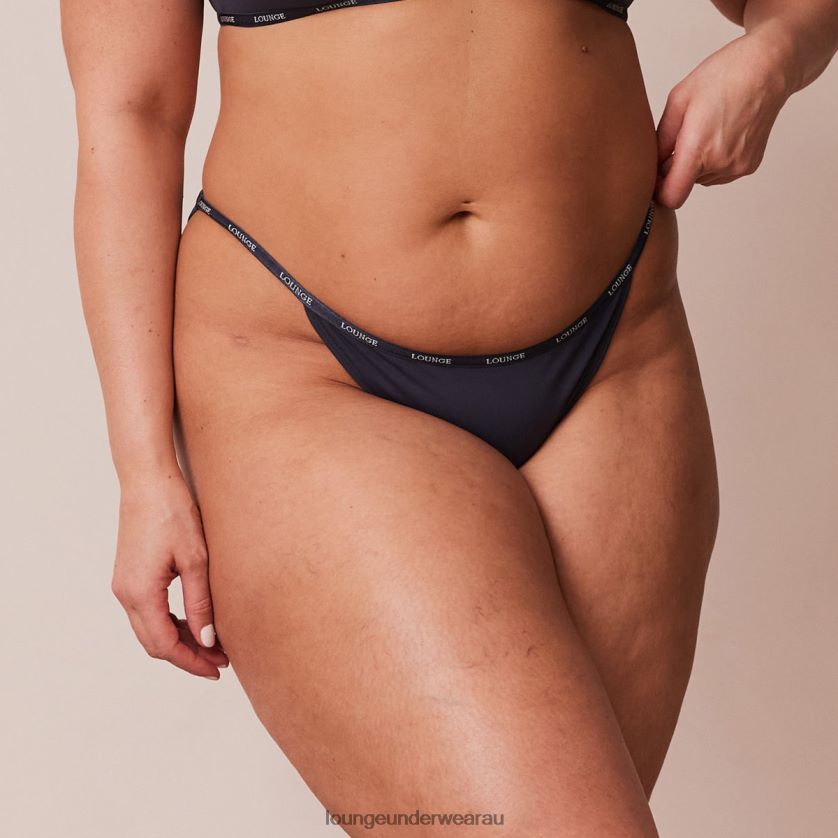 Essential Briefs Underwear Lounge Women Blue Charcoal 240R48671