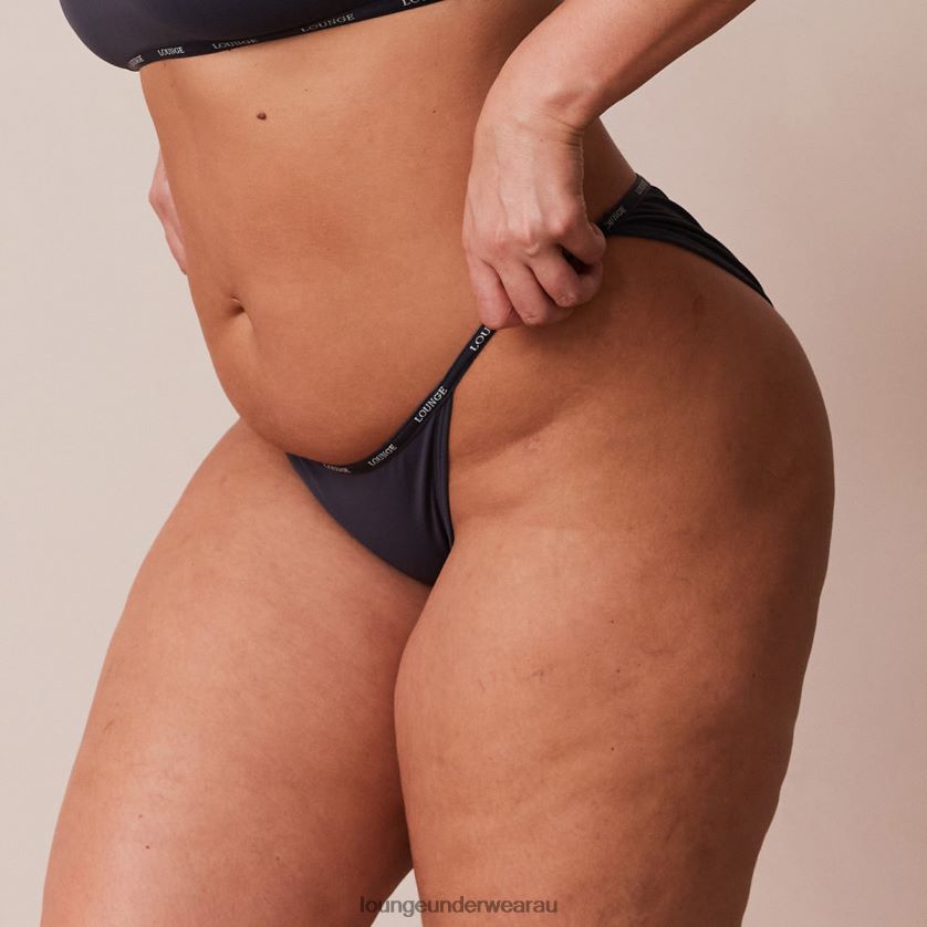 Essential Briefs Underwear Lounge Women Blue Charcoal 240R48671