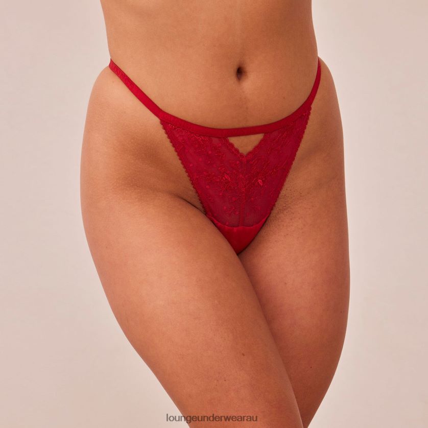 Flirt G-string Underwear Lounge Women Maroon 240R48549