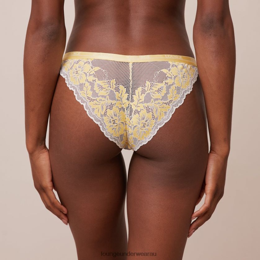 Luxe Briefs Underwear Lounge Women Lemon 240R48656