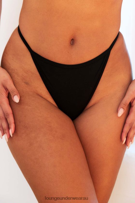 Luxury G-string Underwear Lounge Women Black 240R48591