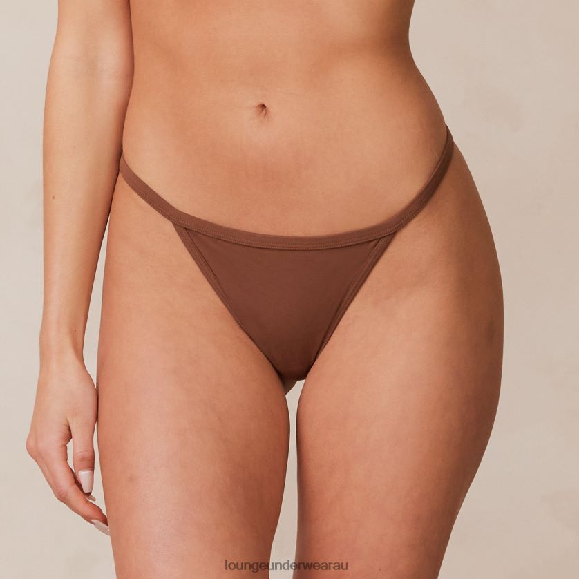 Sculpt Briefs Underwear Lounge Women Chestnut 240R48570