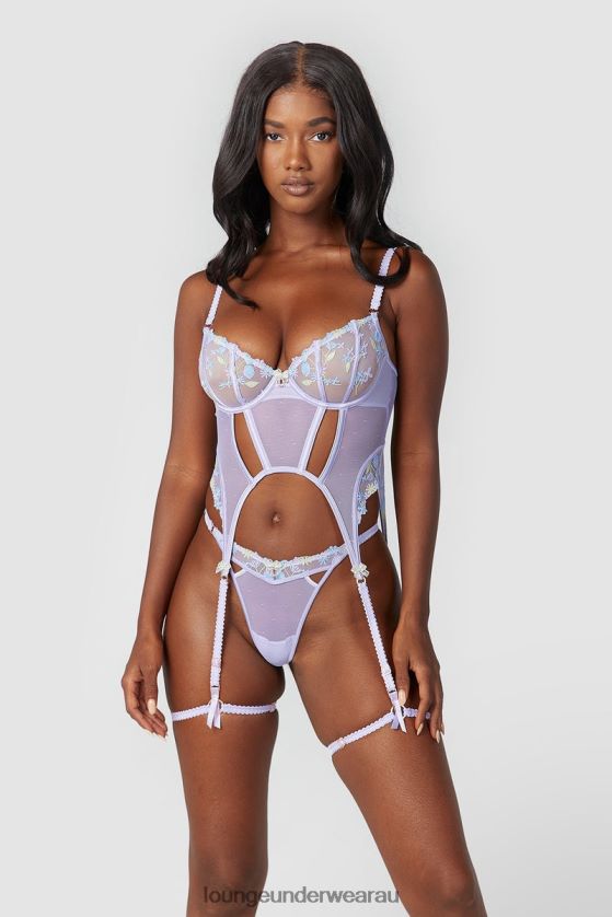 Amelia Intimates Set Underwear Lounge Women Lilac 240R48520