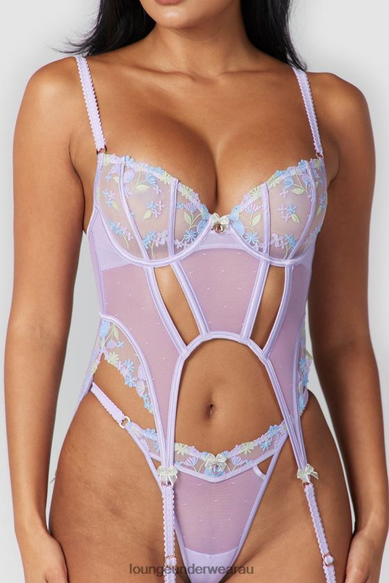 Amelia Intimates Set Underwear Lounge Women Lilac 240R48520