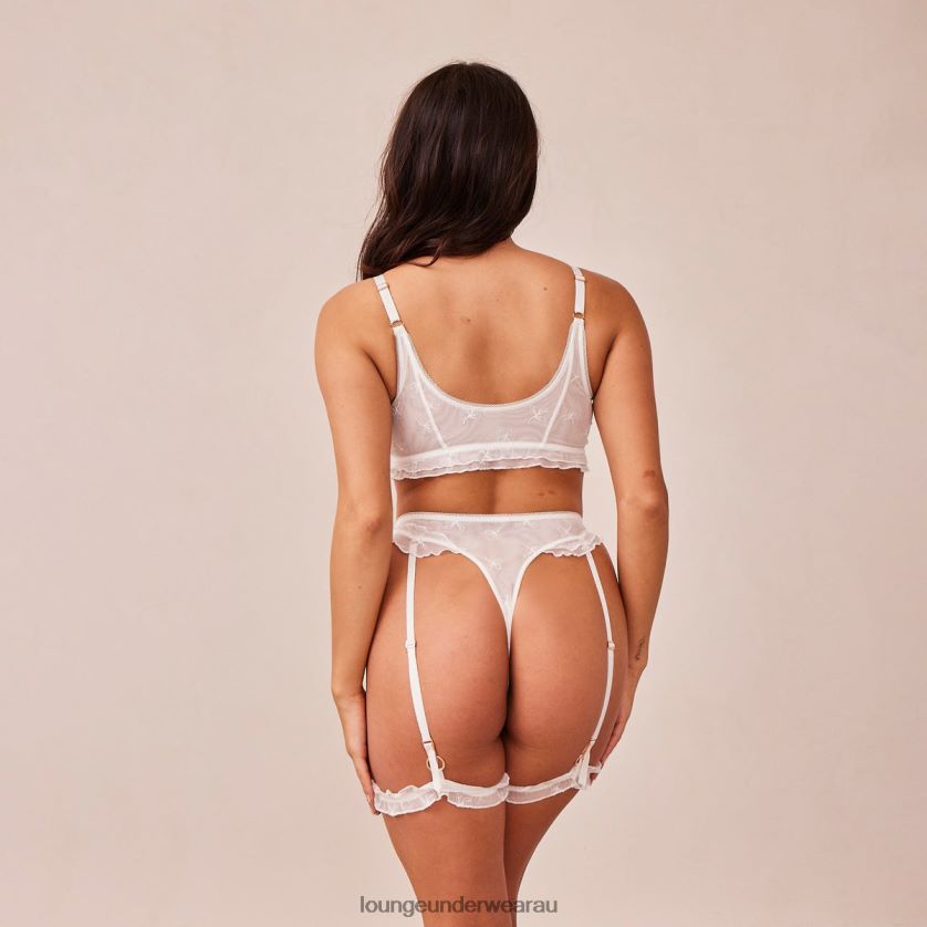 Angelina Intimates Set Underwear Lounge Women White 240R48291