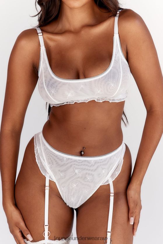 Angelina Intimates Set Underwear Lounge Women White 240R48291