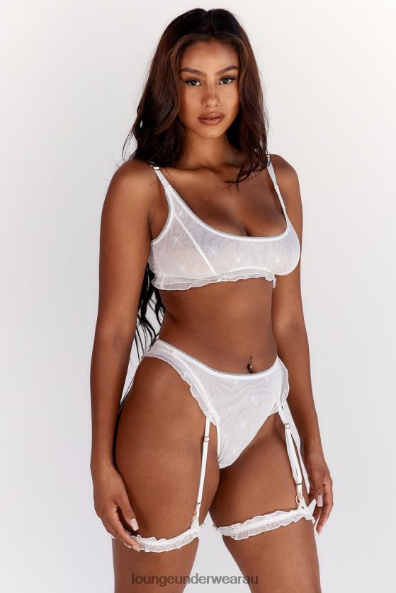 Angelina Intimates Set Underwear Lounge Women White 240R48291