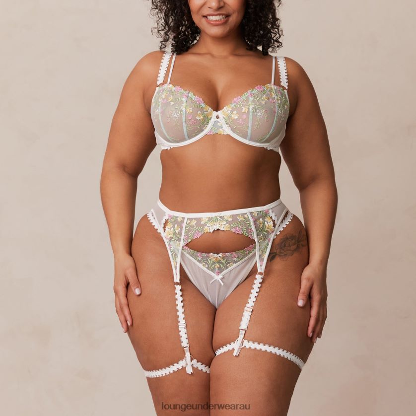 Azalea Intimates Set Underwear Lounge Women White 240R48323