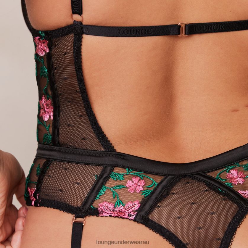 Brooke Bodysuit Underwear Lounge Women Black 240R48338