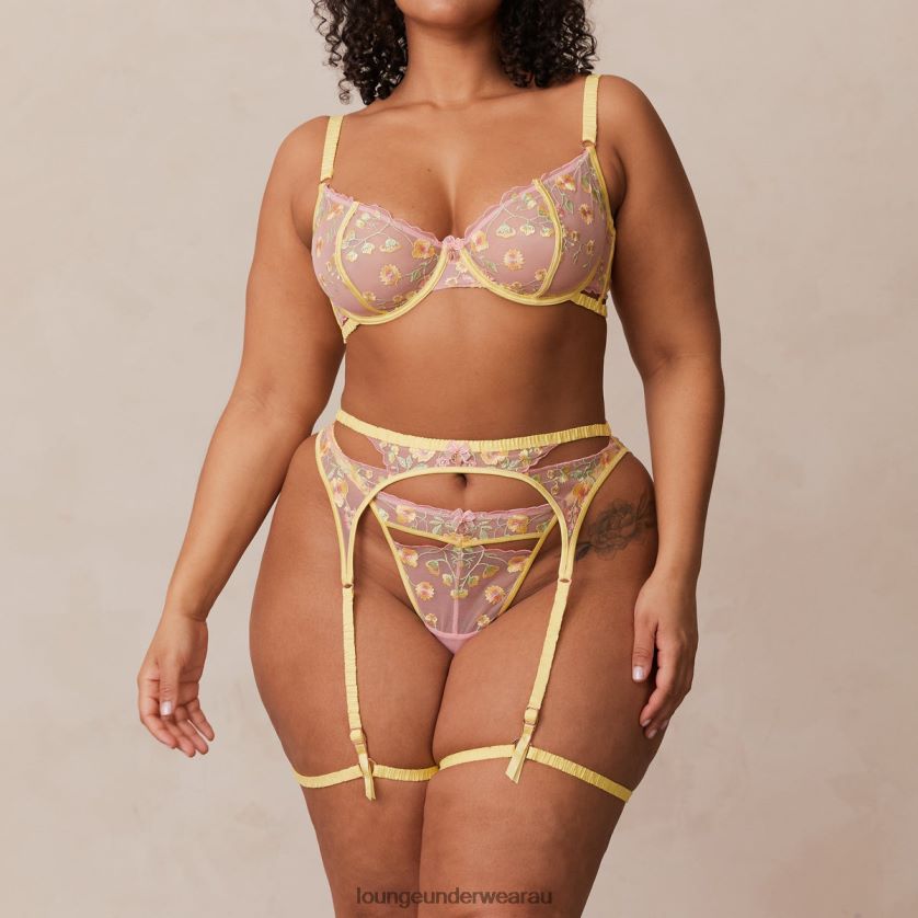 Cassia Intimates Set Underwear Lounge Women Lemon 240R48325