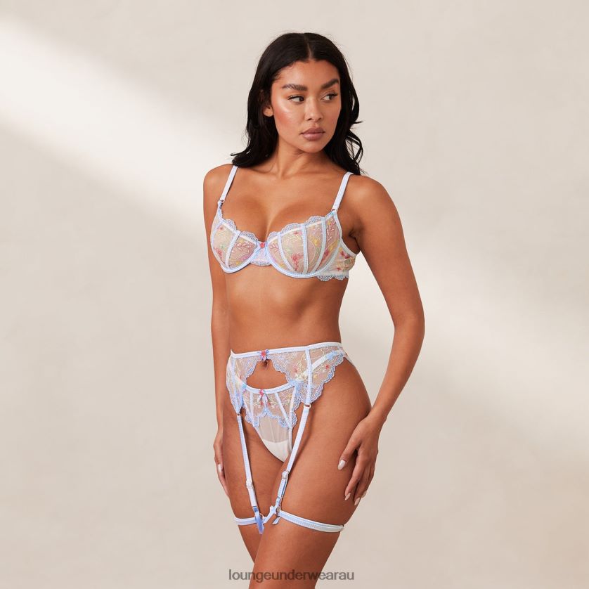 Ella Intimates Set Underwear Lounge Women White 240R48356