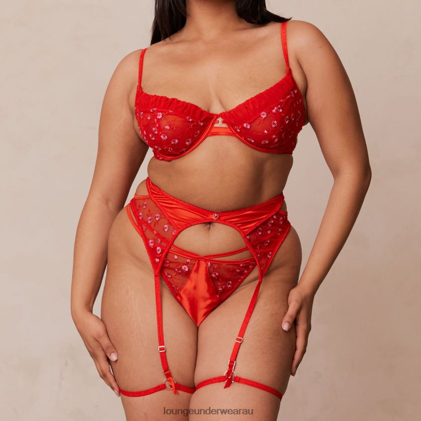 Katya Intimates Set Underwear Lounge Women Red 240R48611