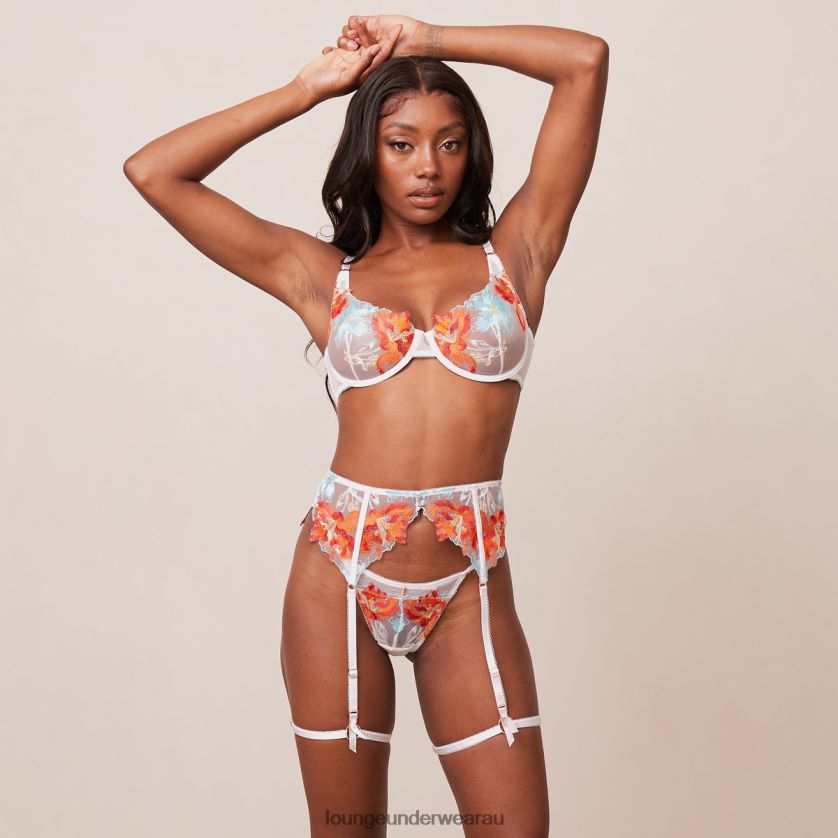 Lily Intimates Set Underwear Lounge Women White 240R48331