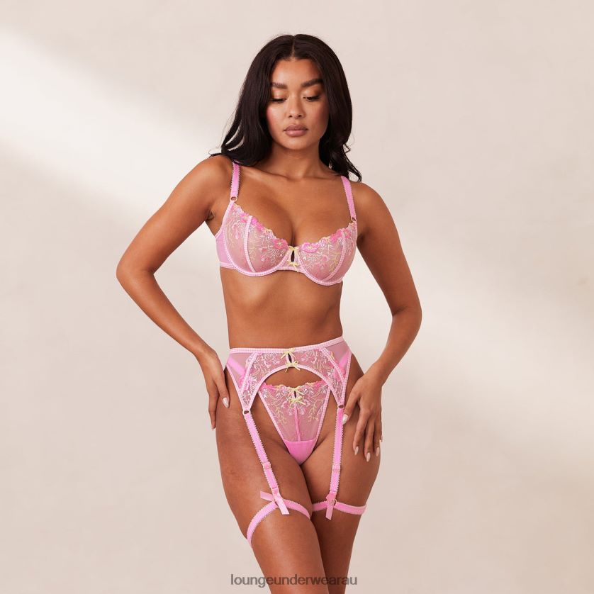 Nelly Intimates Set Underwear Lounge Women Pink 240R48357