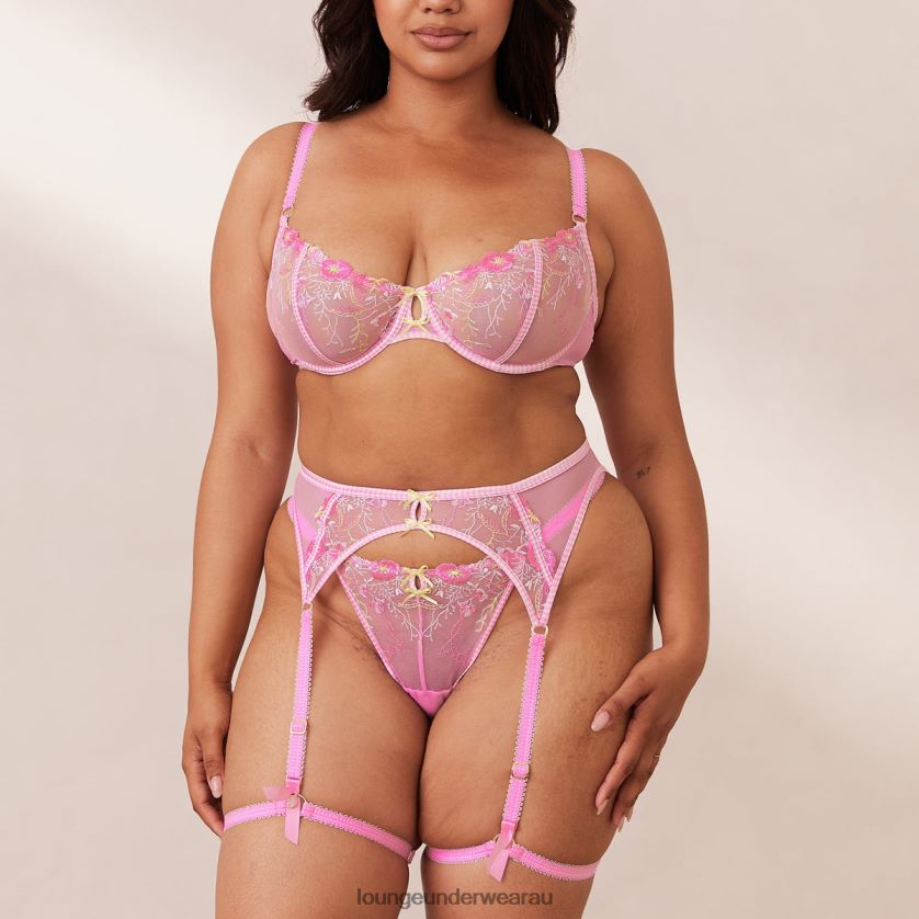 Nelly Intimates Set Underwear Lounge Women Pink 240R48357