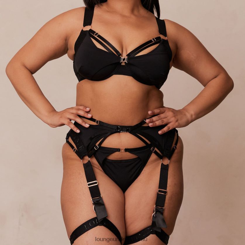 Reagan Intimates Set Underwear Lounge Women Black 240R48564