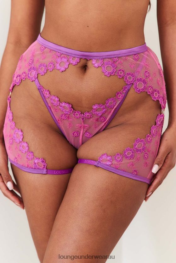 Roxanne Intimates Set Underwear Lounge Women Violet 240R48329