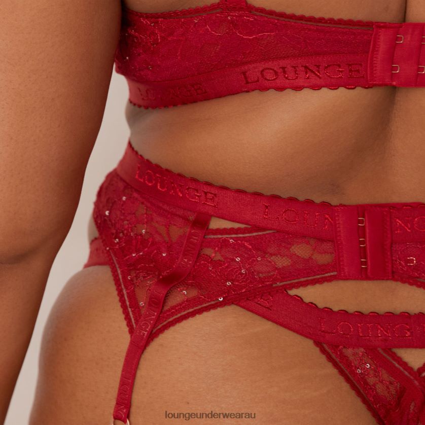 Selina Intimates Set Underwear Lounge Women Maroon 240R48346