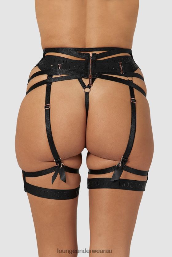 Soriya Intimates Set Underwear Lounge Women Black 240R48563