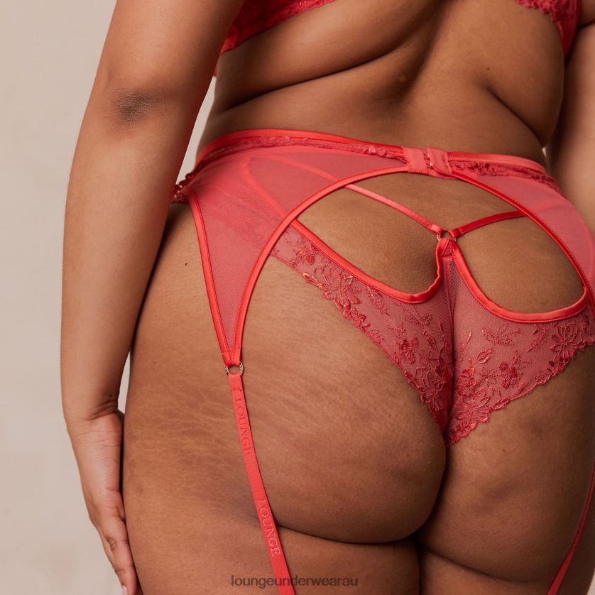 Vixen Intimates Set Underwear Lounge Women Cherry 240R48327