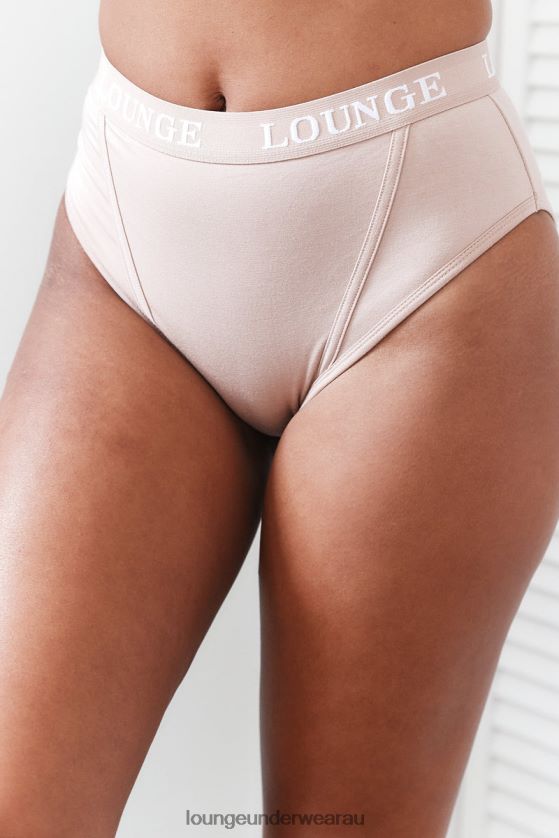 Bamboo Basic Briefs (Set) Underwear Lounge Women Taupe 240R48431