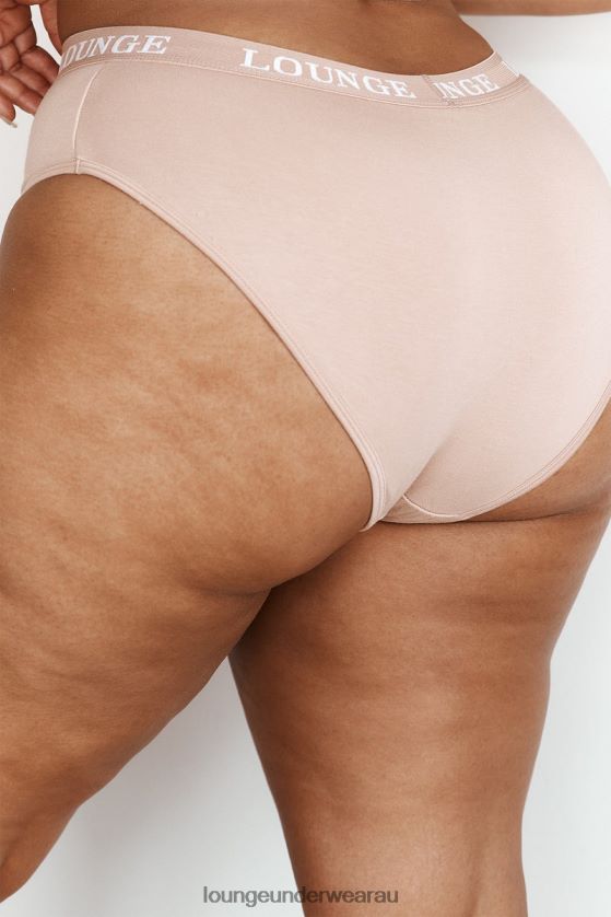Bamboo Basic Briefs (Set) Underwear Lounge Women Taupe 240R48431
