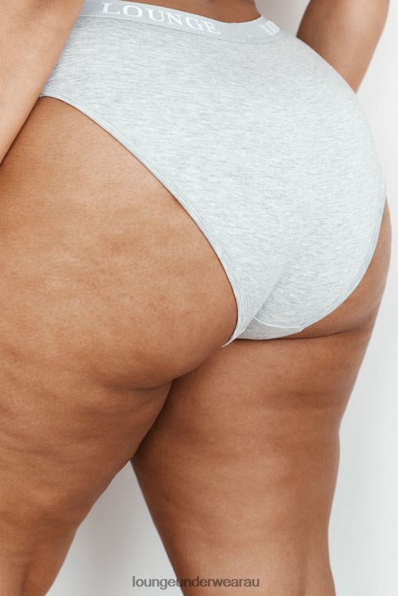 Bamboo Basic Briefs Underwear Lounge Women Grey 240R48433