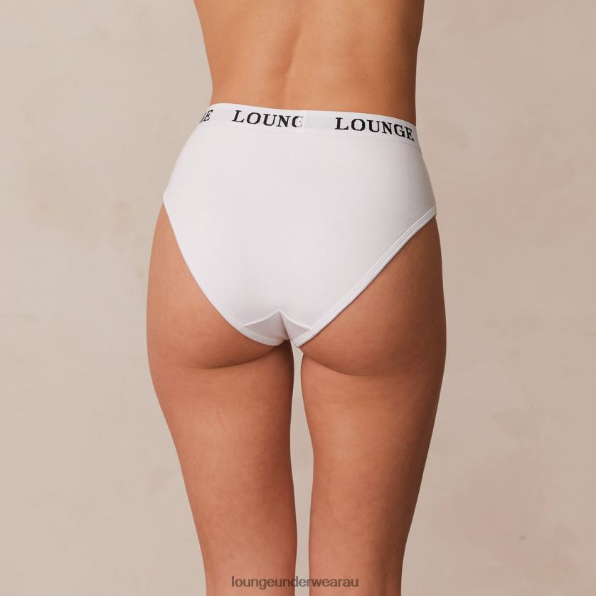 Bamboo Basic Briefs Underwear Lounge Women White 240R48432