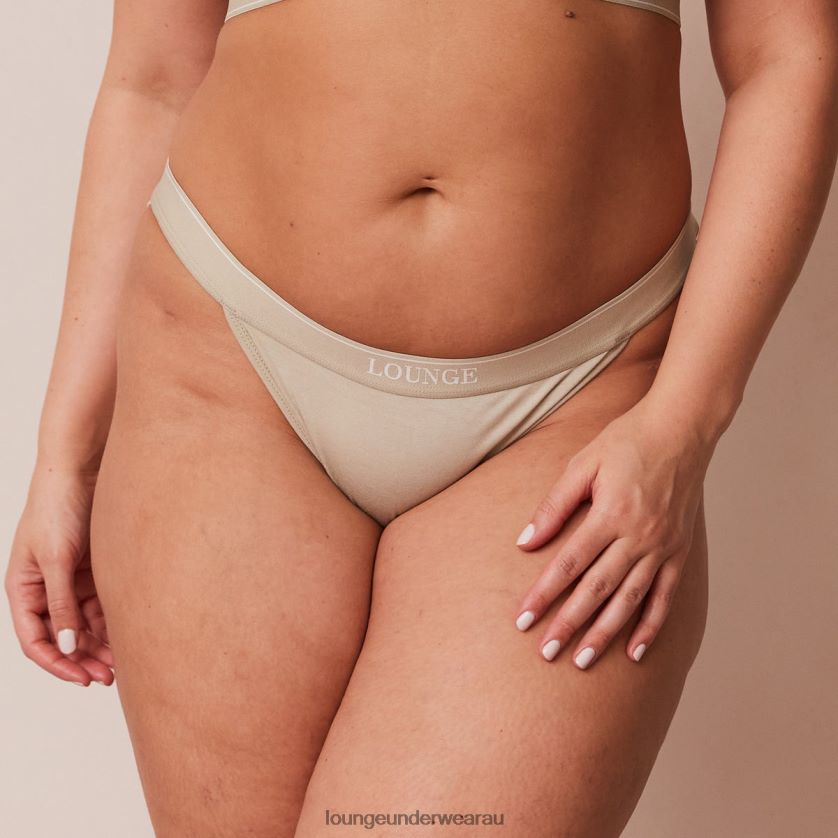 Bamboo Minimal Triangle Briefs Underwear Lounge Women Olive 240R48413