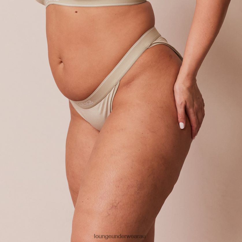 Bamboo Minimal Triangle Briefs Underwear Lounge Women Olive 240R48413