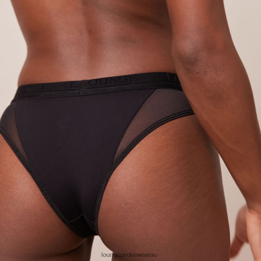 Contour Mesh Briefs Underwear Lounge Women Black 240R48374