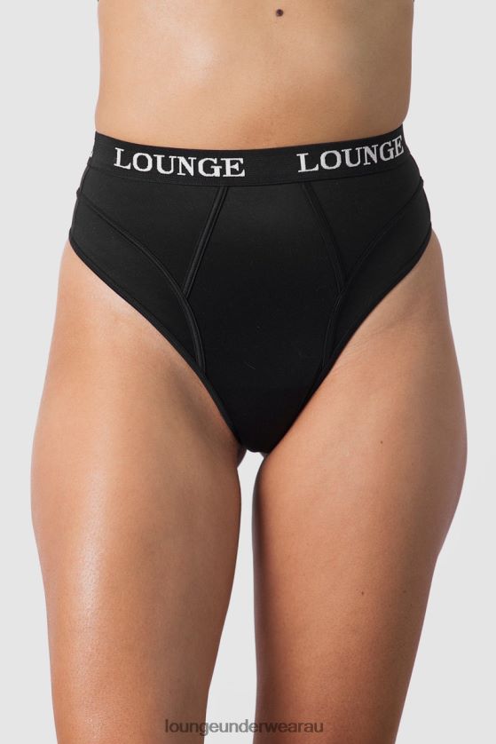 Nurture Thong Underwear Lounge Women Black 240R48358